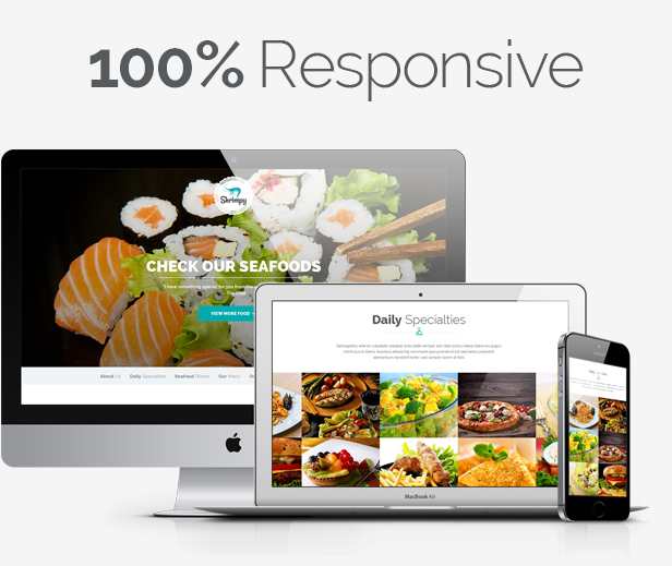 Shrimpy - Responsive Restaurant Wordpress Theme - 3