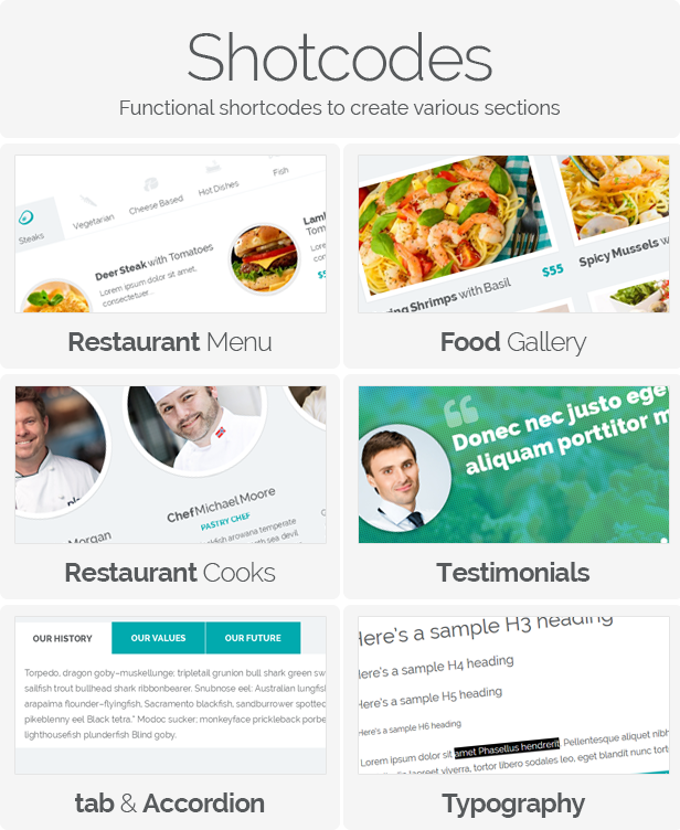 Shrimpy - Responsive Restaurant Wordpress Theme - 4