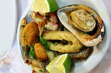 Seafood On Plate